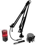 MXL OverStream Pro USB Gaming And Podcast Bundle with 990 Microphone Front View